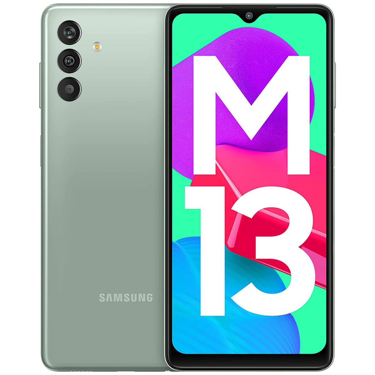 سامسونگ مدل Galaxy M13  دو سیم کارت حافظه 128 گیگ و رم 6 گیگ - هند اکتیو