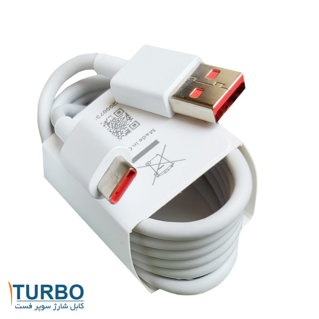کابل تبدیل USB به USB-C  مدل  TURBO 33W طول 1 متر