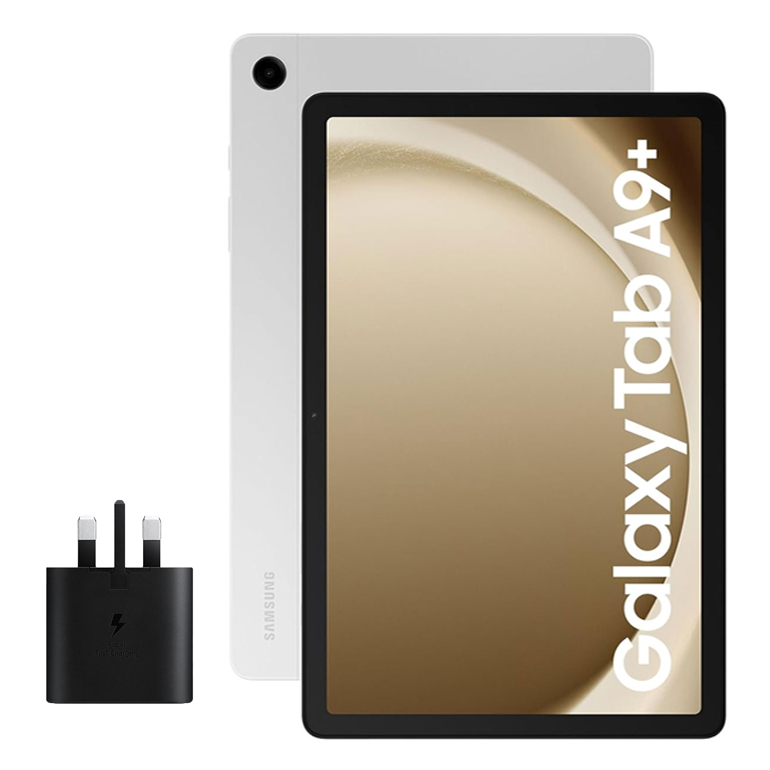 تبلت سامسونگ مدل Galaxy Tab A9 Plus ظرفیت 64 گیگابایت و رم 4 گیگابایت به همراه شارژر
